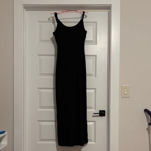 Aerie Classic Black Maxi Dress